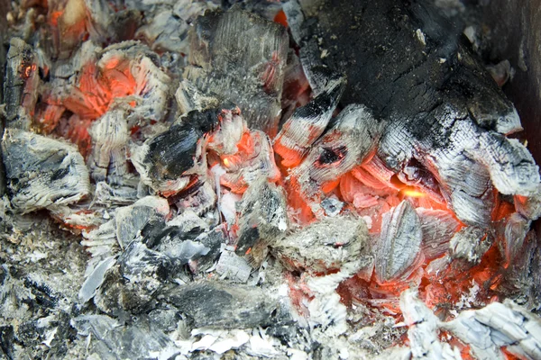 stock image Burning coals