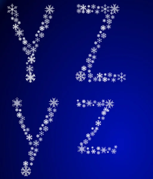 Lettres YZ . — Image vectorielle