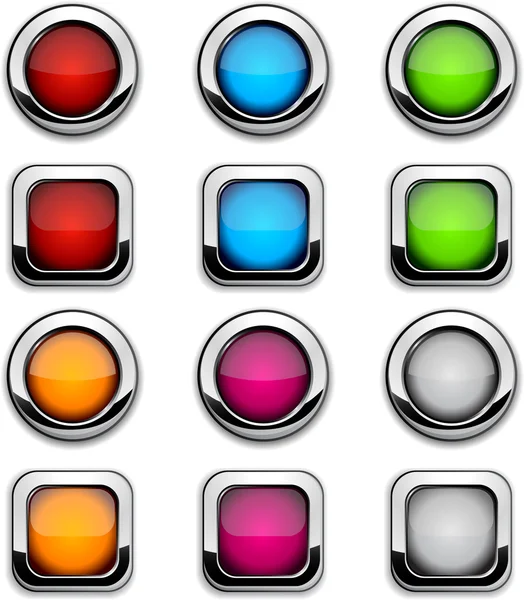 Site buttons. — Stock Vector