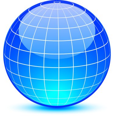 Abstract globe. clipart