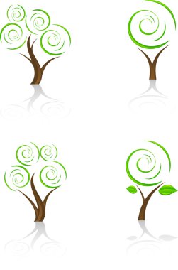 Trees. clipart