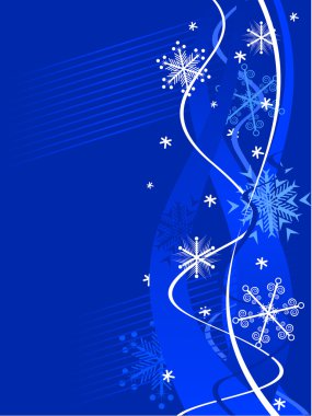 Winter background. [Vector] clipart