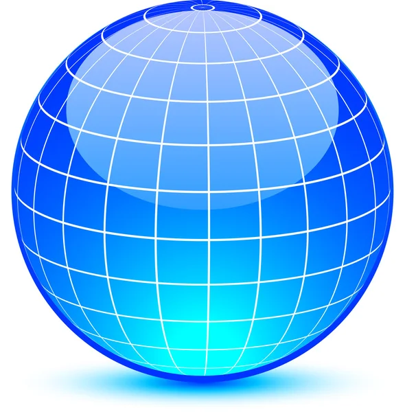 Globe abstrait . — Image vectorielle