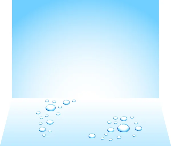 Gouttes d'eau. — Image vectorielle