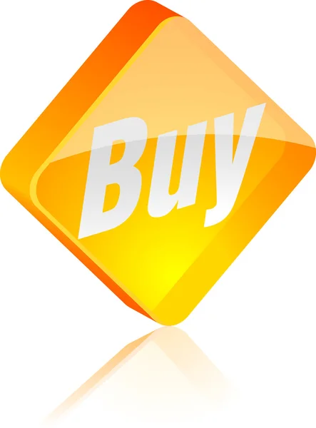 Vásárlás gomb. — Stock Vector