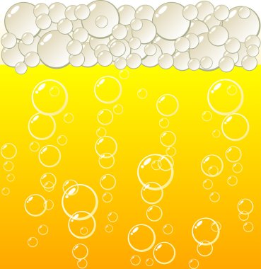 Golden beer. clipart