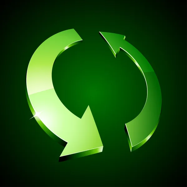 Recycling-Symbol. — Stockvektor