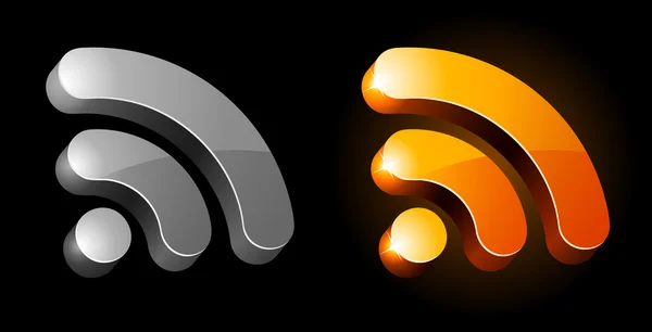 Symbole RSS . — Image vectorielle