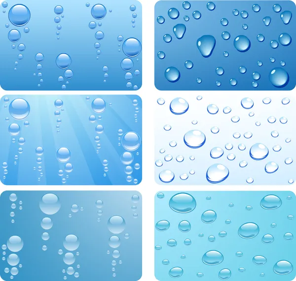 Ensemble eau . — Image vectorielle