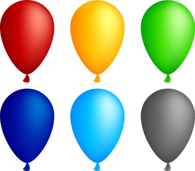 Balloons. clipart