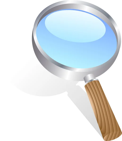 Magnifying glass. — Stock Vector
