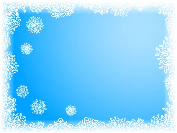 Winter background. [Vector] — Stockvector