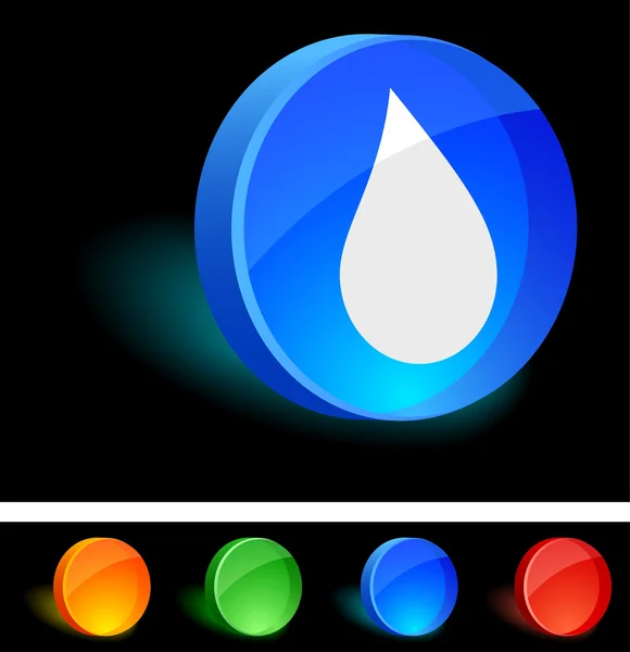 Icône eau. — Image vectorielle