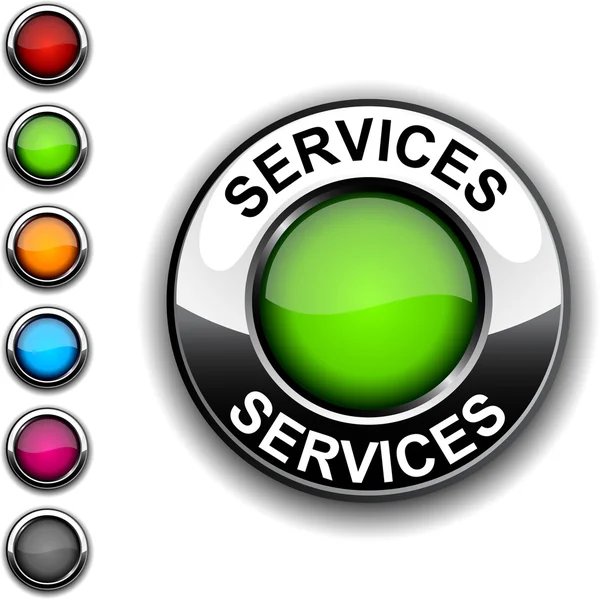 Bouton Services . — Image vectorielle