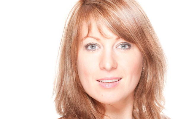 Face of beautiful woman.