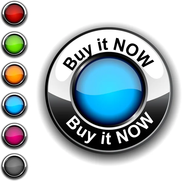 Buy it now button. — Stock Vector
