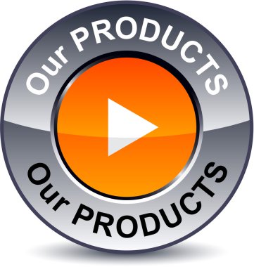 Our products round button. clipart