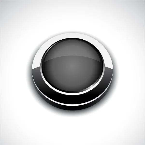 Сірий 3d кнопки . — стоковий вектор