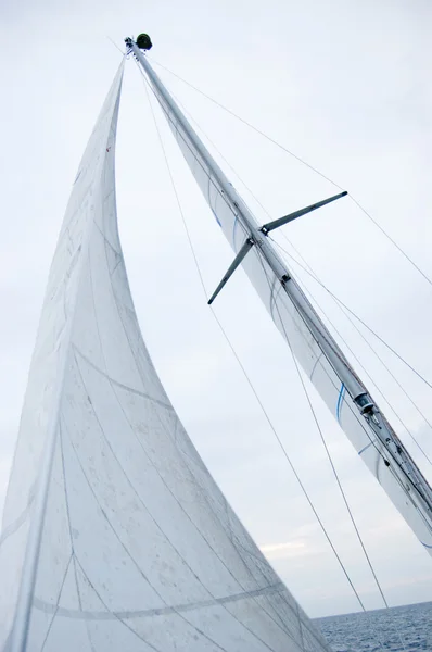 Sails of the sailing boat — Stock Photo, Image