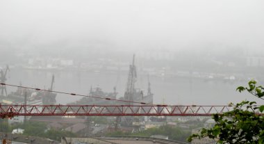 sabah bir liman. Vladivostok.