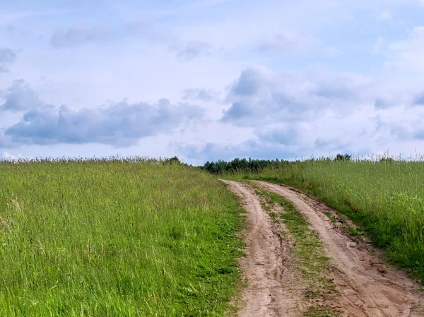 stock image Road to sky