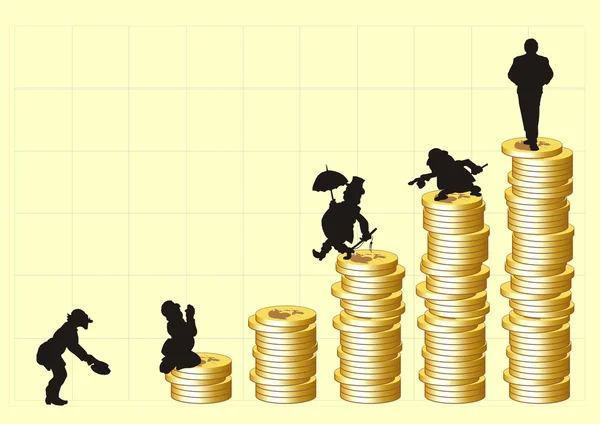Diagrama del dinero —  Fotos de Stock