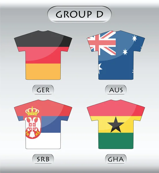 Countries flags icons, 4 de 8 — Image vectorielle