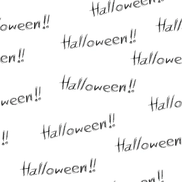 Halloween sem costura — Vetor de Stock