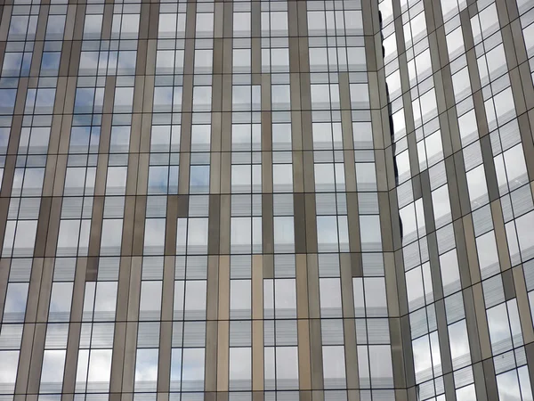 Ultra moderne casino hotel kamer windows — Stockfoto