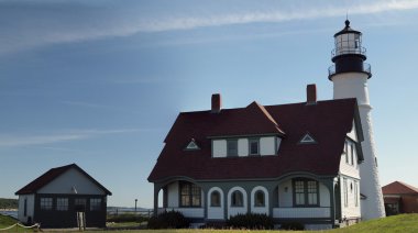 PORTLAND HEAD LIGHTHOUSE, PORTLAND, ME clipart