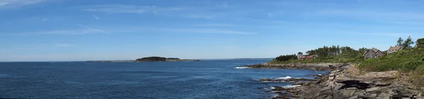 Panoramatické cape elizabeth pobřeží — Stock fotografie