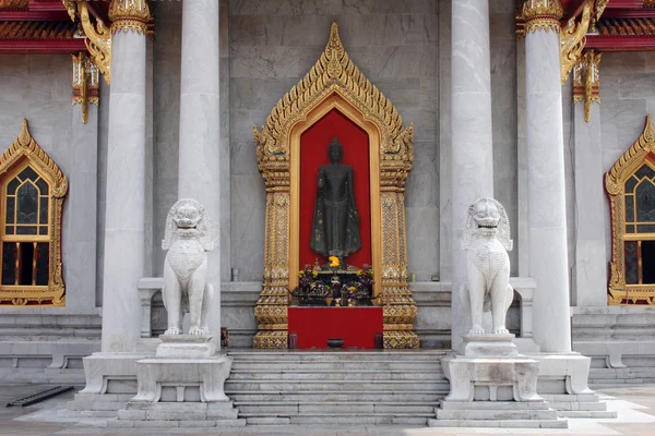 Marble Temple - Bangkok — Stock Photo, Image