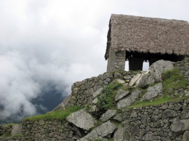 Ancient Guardhouse of Machu Picchu clipart