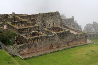 Maço Picchu 'nun antik kalıntıları, Peru