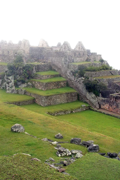 Starożytne ruiny machu picchu, peru — Zdjęcie stockowe