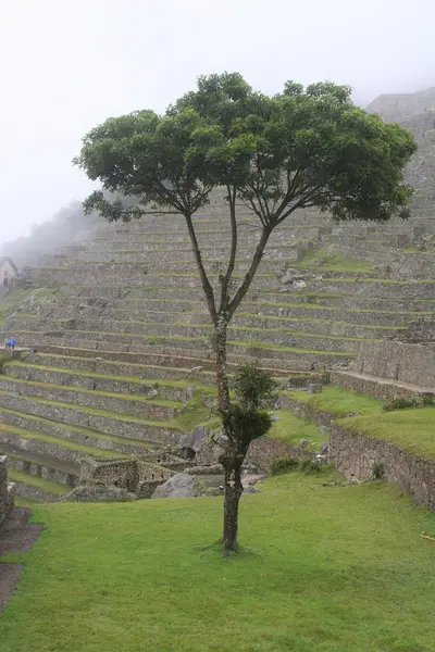 Αρχαία ερείπια του Μάτσου Πίτσου, Περού — Φωτογραφία Αρχείου