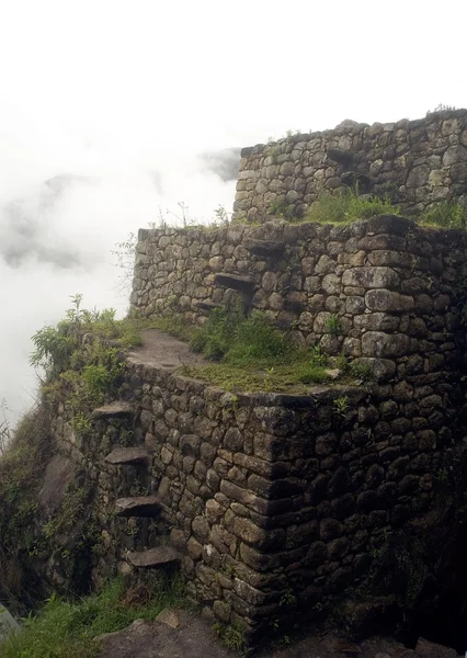 Antiguas ruinas de Huayna Picchu — Foto de Stock