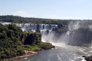 Arjantin'in Iguazu Falls