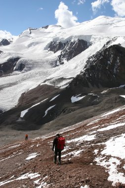 Aconcagua Hikers clipart