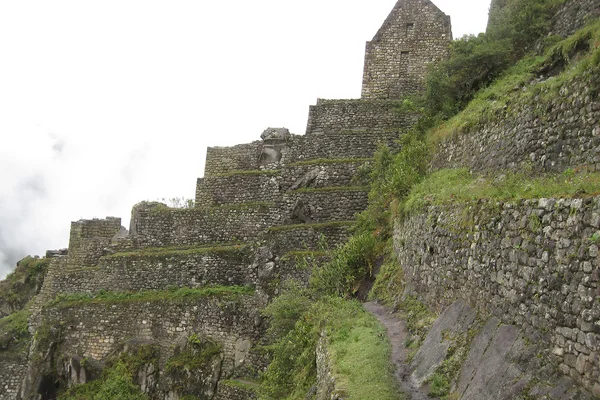 Maço Picchu 'nun antik kalıntıları, Peru — Stok fotoğraf