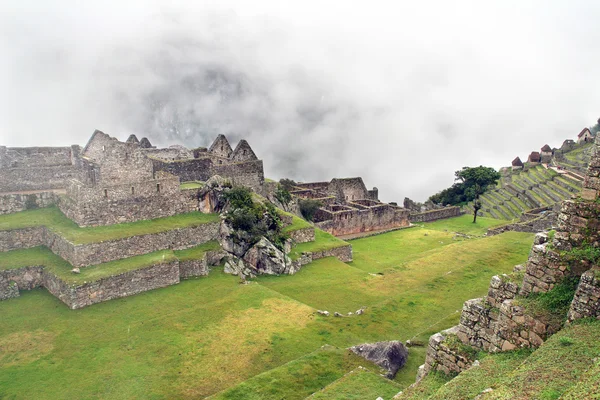 Maço Picchu 'nun antik kalıntıları, Peru — Stok fotoğraf
