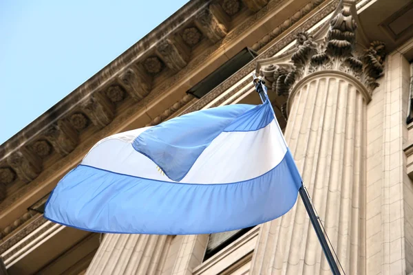 Argentina vlajka — Stock fotografie