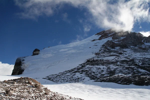 Aconcagua Polish Glacier — Stock Photo, Image
