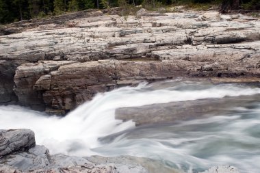 McDonald Creek Buzul Ulusal Parkı 'nda