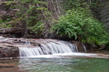 Virginia falls, buzul Ulusal Parkı