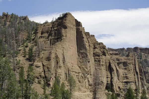 Cliffs of Yellowstone — Stock Photo, Image