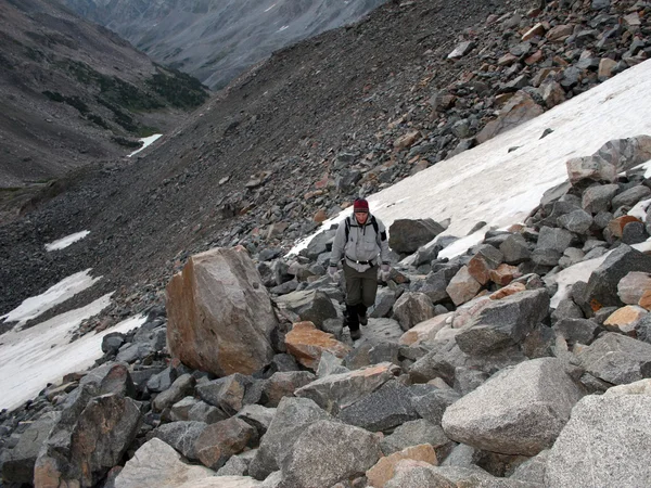 Alpinizm - Puszczy montana — Zdjęcie stockowe