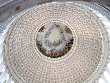 Capitol Rotunda - Washington D.C. clipart