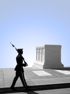 Tomb of the Unknown Soldier, Arlington National clipart