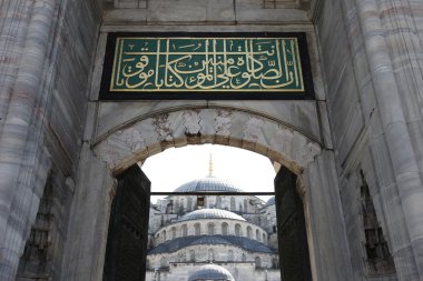 İstanbul 'daki Mavi Cami Türkiye